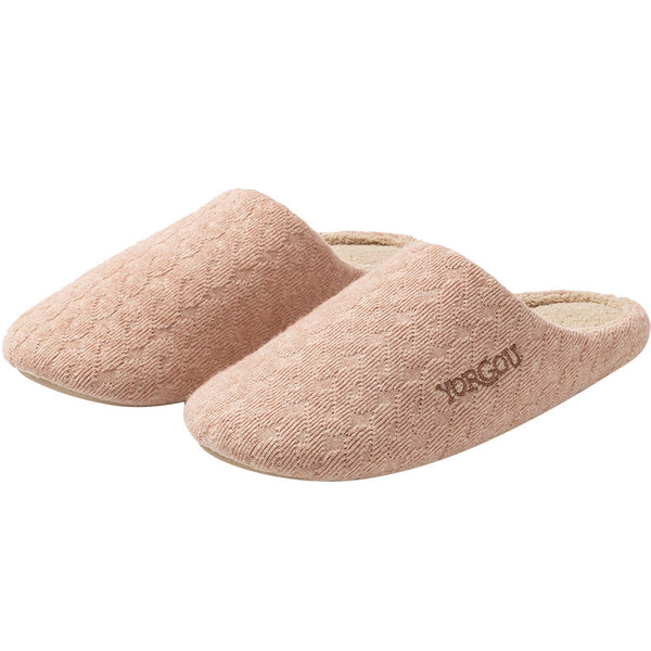 Spring-Autumn Indoor Warm Home & Office Silent Slippers