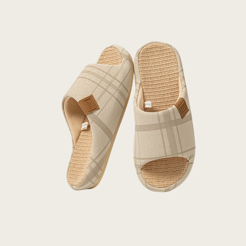 Off-White Special Price Antibacterial Linen Slippers 
